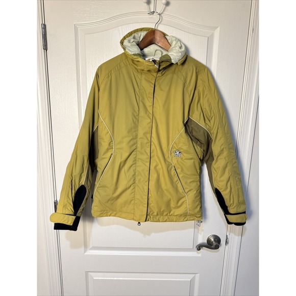 Rossignol Ski Jacket Womens Medium Olive Green Snowboarding - Picture 1 of 6